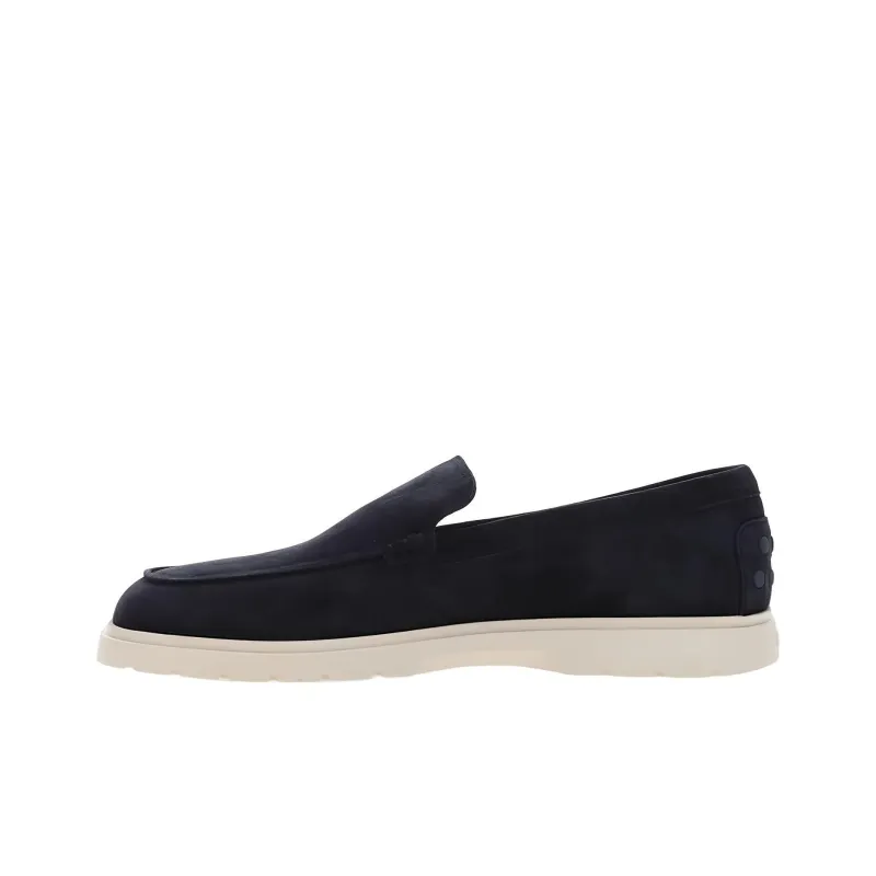TOD'S Round Toe Slip On Loafers-0