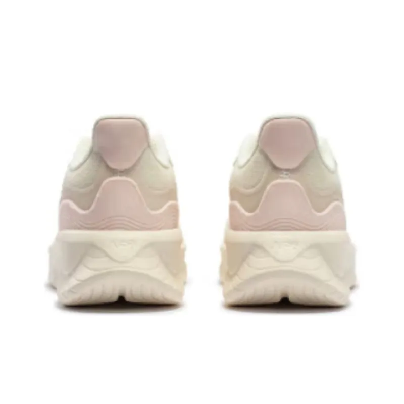 361° Anti-Slip Wear-Resistant Low-Top Running Shoes Women's Beige Pink-3