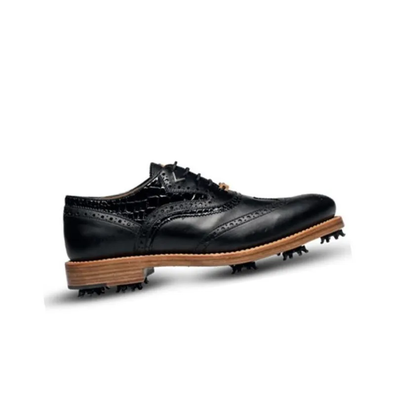 Callaway Cushioning, Wear Resistant Low Top Golf Shoes Men's Black-1