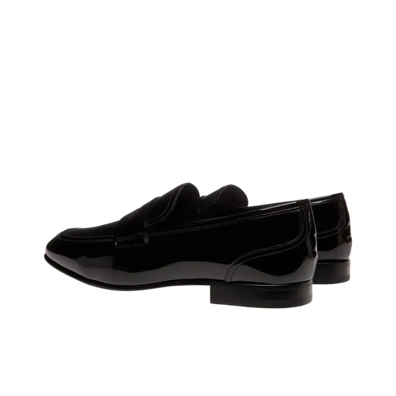 BALLY Suisse Patent-leather Loafers-3