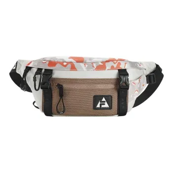 FILA Fabric Fanny Pack Extra Small Men's Taupe Gray