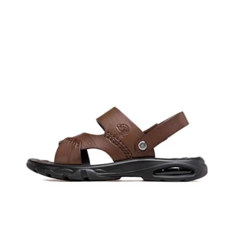 CAMEL Beach Sandals Men Black/Brown Color-1