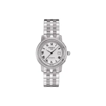 TISSOT Harbor Series Automatic Mechanical Movement Women's Watch Watch 28mm Silver Dial T045.207.11.033.00