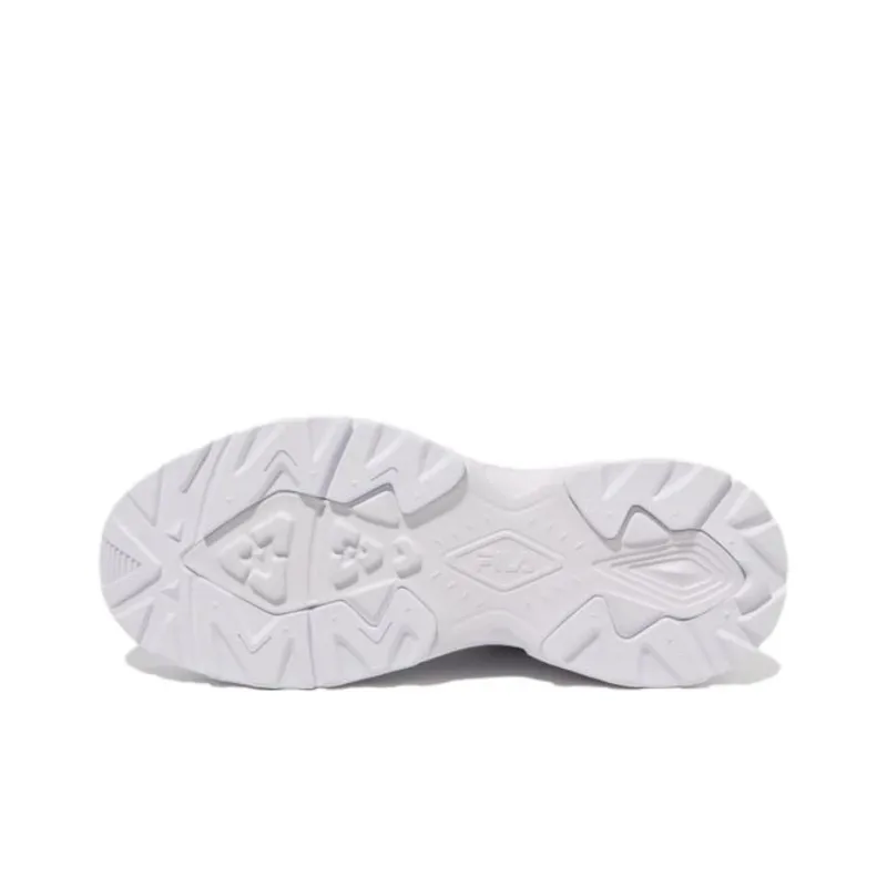 FILA Wood Block STR Cushioned Slip Resistant Abrasion Resistant Low Top Sports Casual Shoes Unisex White Korean Style-8