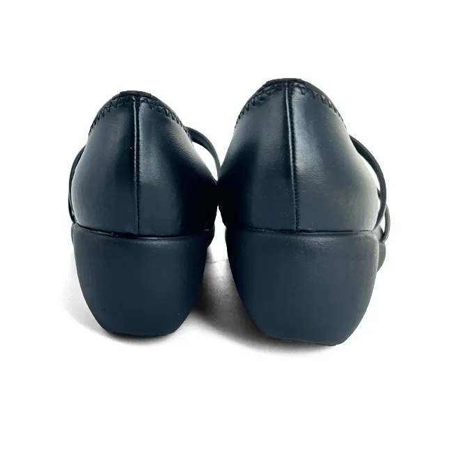 Regetta Canoe Chunky Heel Mary Jane Shoes Women's Black-3