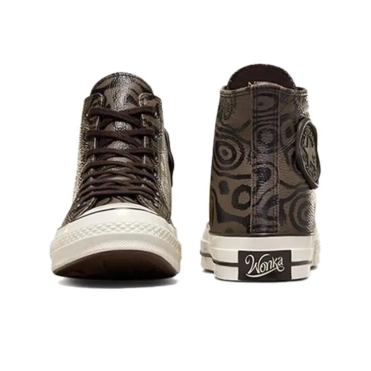 Converse Chuck Taylor All Star 70 Hi Willy Wonka Chocolate Swirl-6