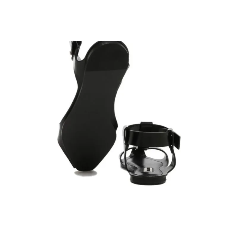 JIL SANDER One Strap Sandals Women's Black-4