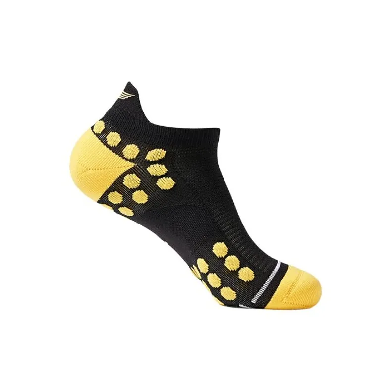 QIAODAN Running Socks Men's 1 Pack Black-1