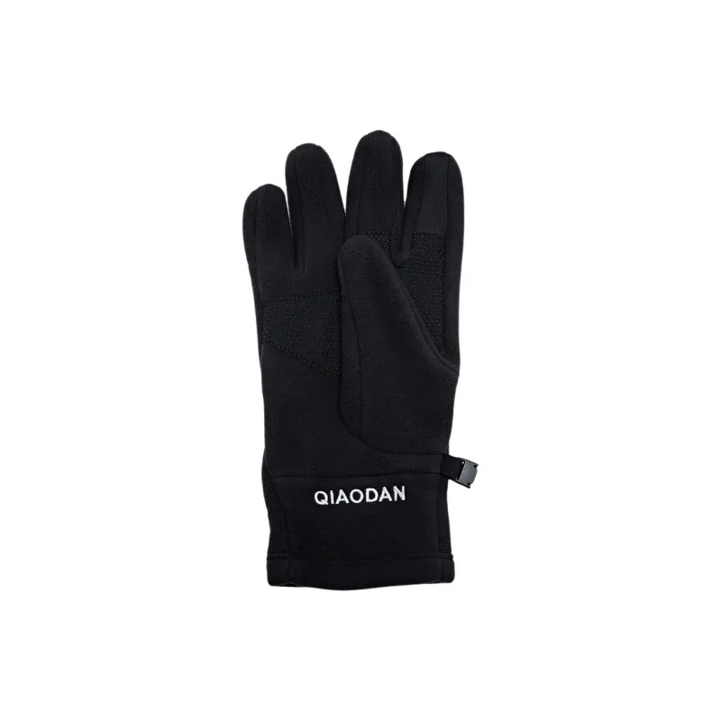 QIAODAN Riding Equipment Cycling Glove Unisex Black-2