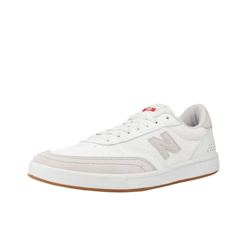 New Balance 440 Series Low Tops Casual Skateboarding Shoes White-2