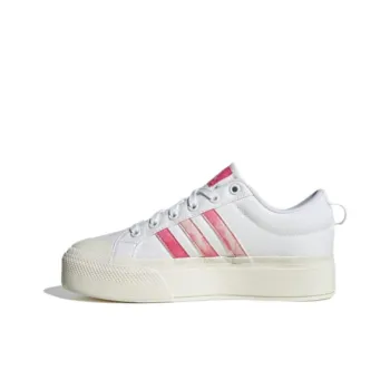 Adidas Neo Bravada 2.0 Platform Cloud White Pink Fusion Off White Women's