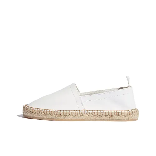 SCAROSSO Braided Raffia Sole Espadrilles