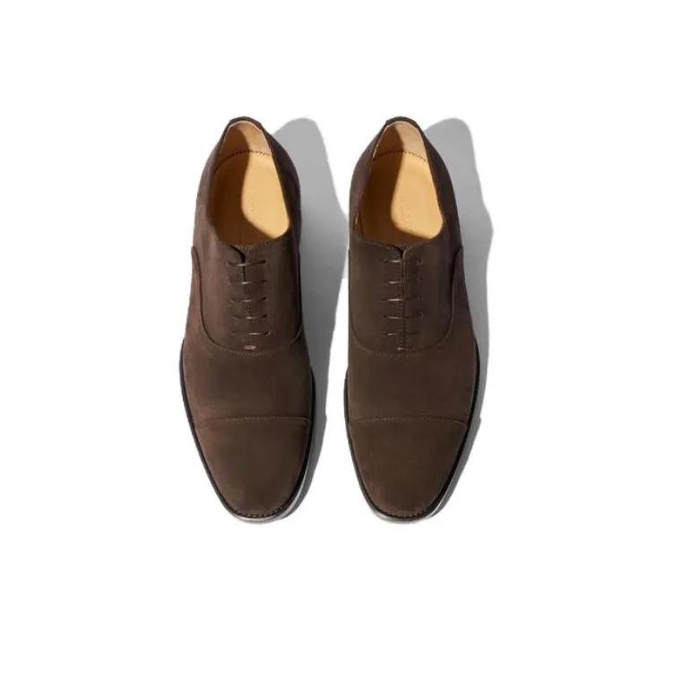 SCAROSSO Salvatore Panelled Oxford Shoes-4