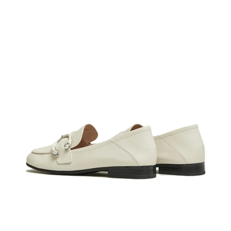 TATA Loafers Women's Solid Color-7