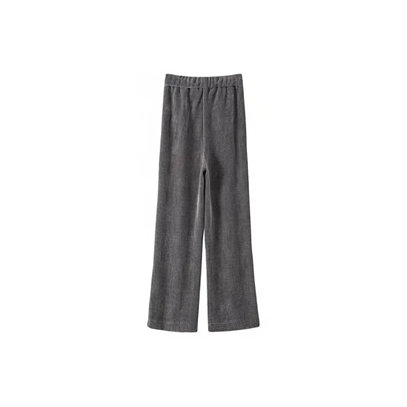 SISILYON STUDIO Casual Pants Women's Dark Gray-1