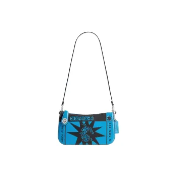 COACH LIL NAS Collaboration Calfskin Shoulder Bag, Handbag, Shoulder Bag Women's