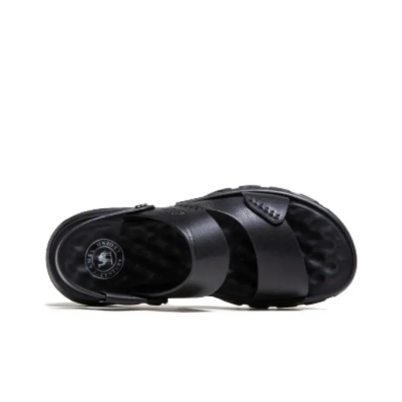 CAMEL Beach Sandals Men Black/Brown Color-7