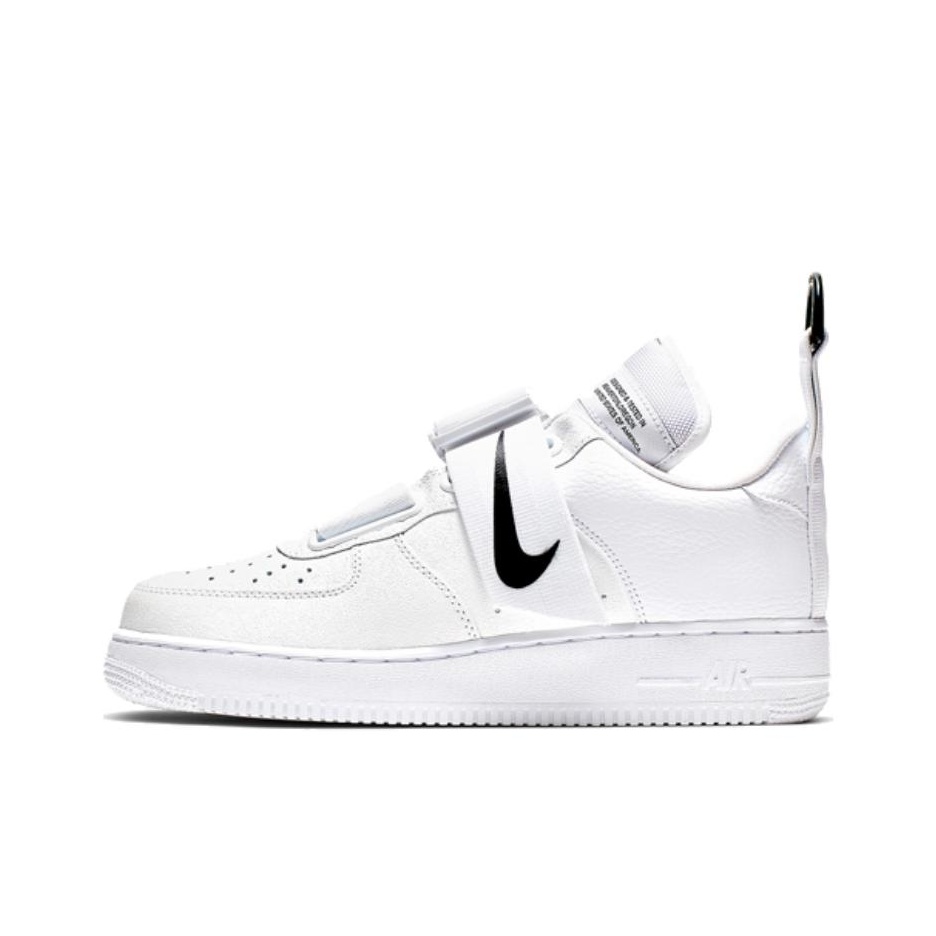 Nike Air Force 1 Utility White Black White Sole US W 8.5