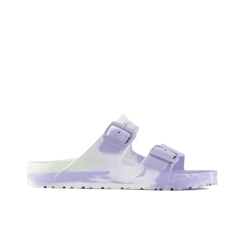Birkenstock Arizona Eva Narrow Fit Sandals 'Faded Lime Multi'-1