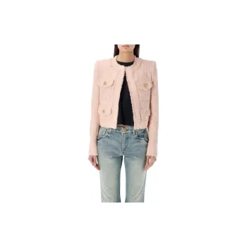 BALMAIN Jackets Coats Women's Pink