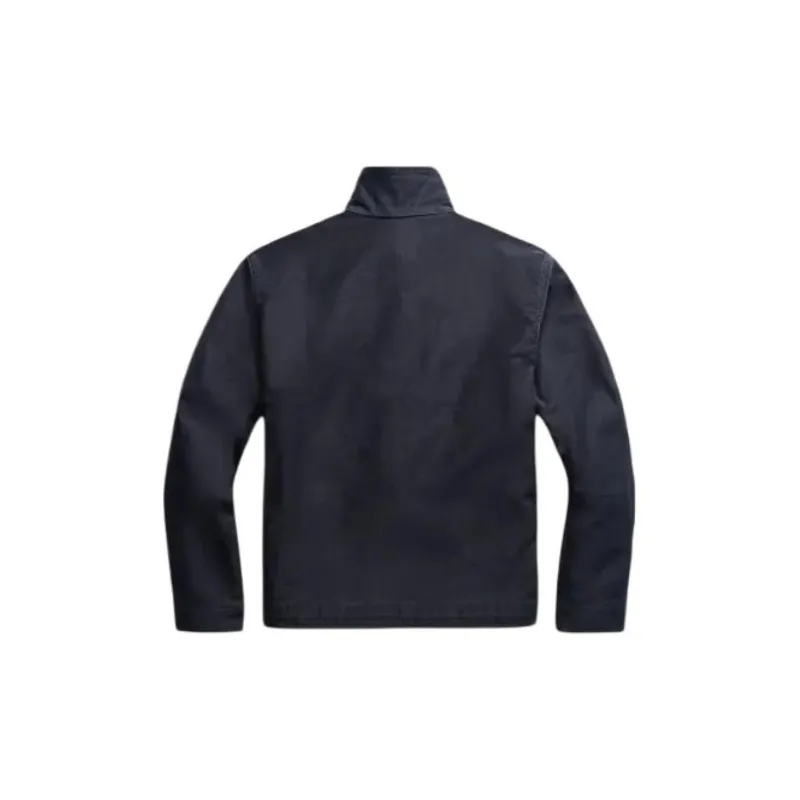 DOUBLE RL FW23 Jungle Cloth Deck Jacket Jackets & Coats Men's Blue-1