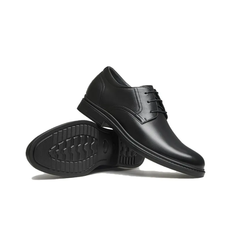 TATA Dress Shoes Men Low Top Solid Color-4