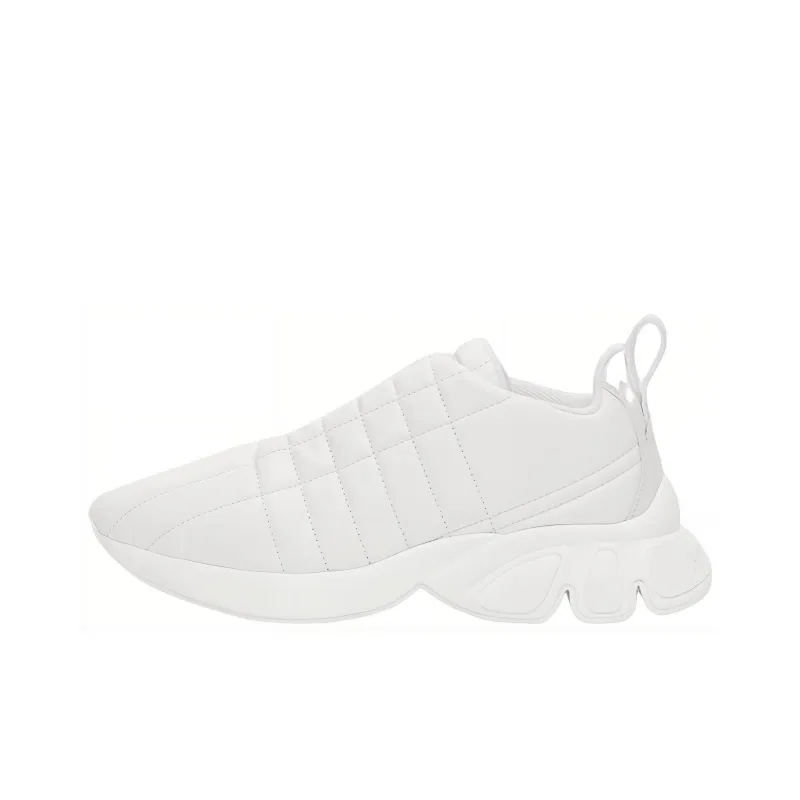 Burberry Quilted Leather Sneaker White Women's-0