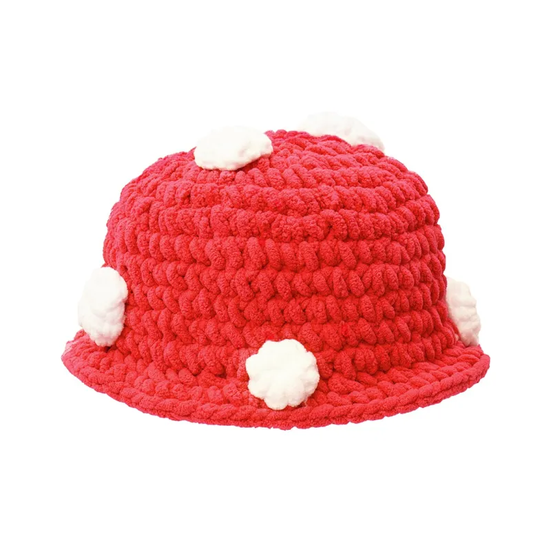 BAIJUAN Acrylic Knitted Fabric Beanie Unisex-4