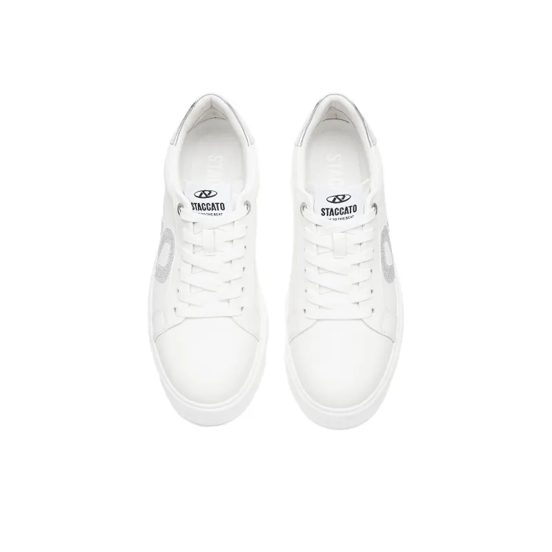 Staccato Low Top Platform Skateboard Shoes 4cm Women's-3
