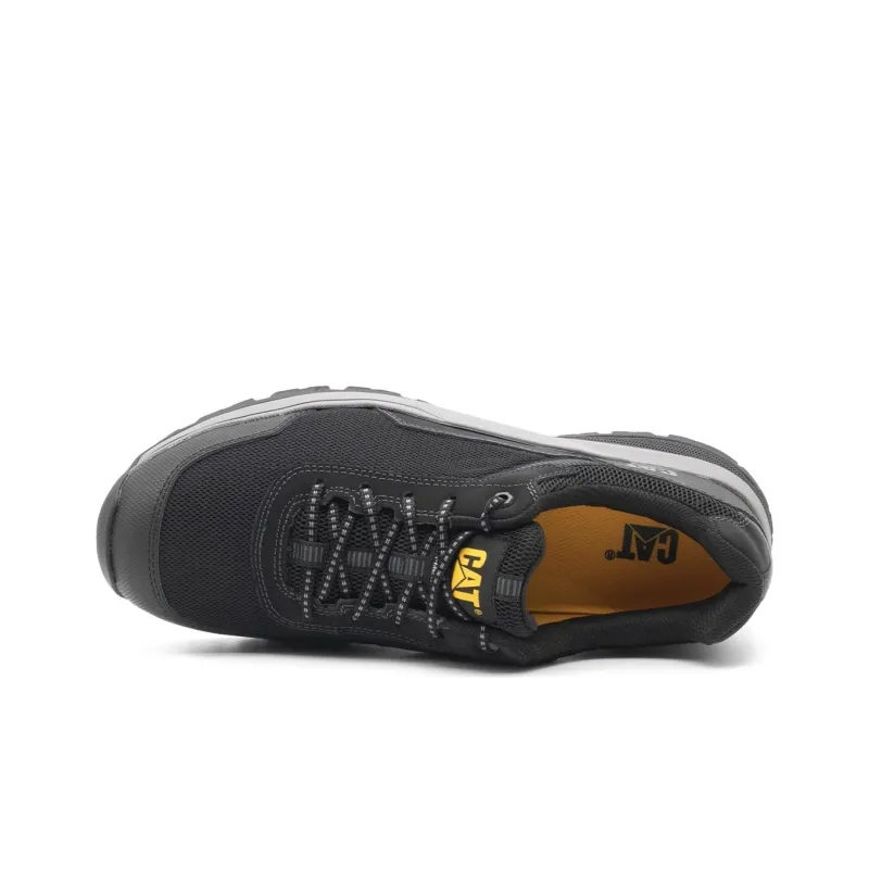 CAT Streamline 2.0 Cushioning Wear-Resistant Low-Top Running Shoes Men's Black-3