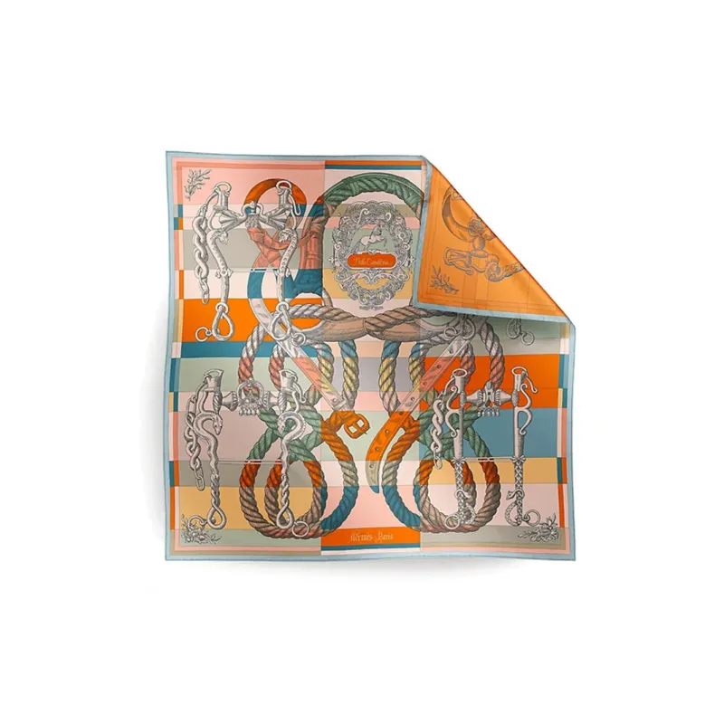 HERMES Silk Scarves Women's Multicolor-0