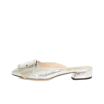 Casadei Quick Dry Wrap toe Slippers Women's Silver