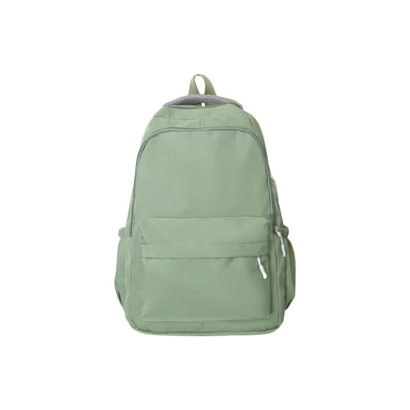 Deli Bear Nylon Backpack Regular Unisex Gray/White/Blue/Black/Neon Green/Green/Yellow-3