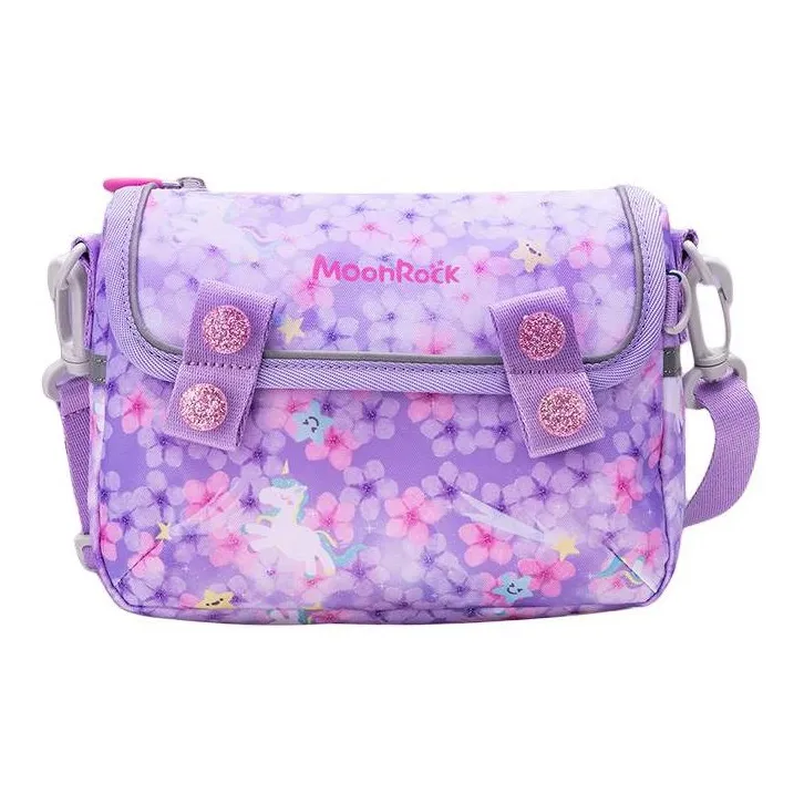 MOONROCK Polyester Shoulder Bag, Crossbody Bag Unisex Purple-0