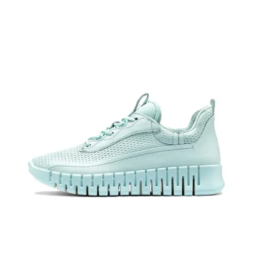 Ecco Low-Top Casual Shoes Women's Blue
