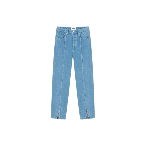 NANUSHKA Jeans Men Light Washed Blue