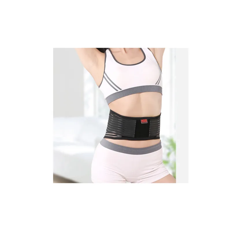 YUZHAOLIN Back Support Braces Fitness, Yoga Thermal Protective Self Heating Breathable Black Unisex-0