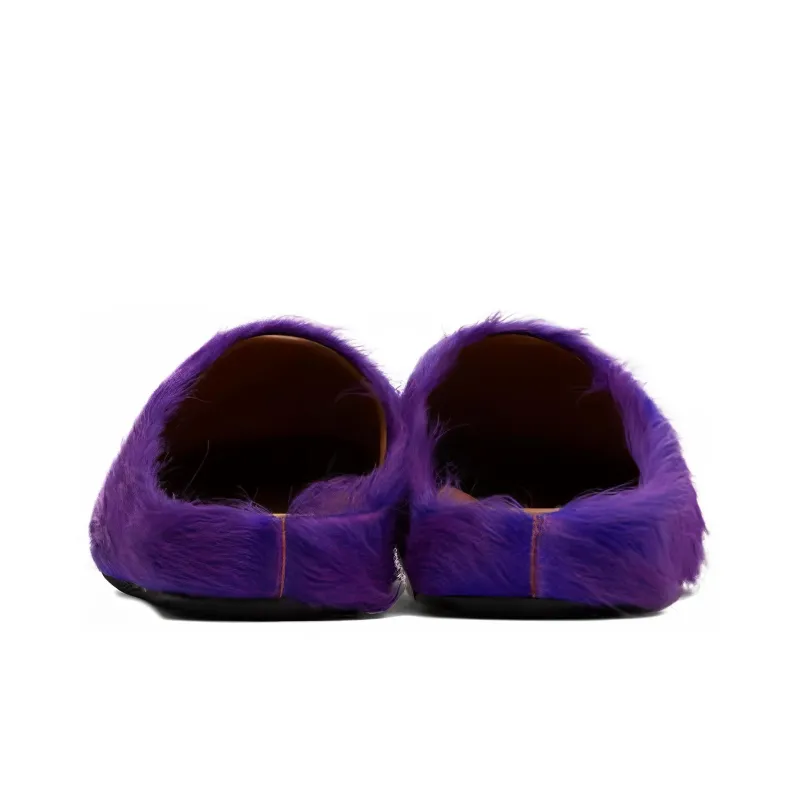 MARNI Fussbett Sabot 'Light Violet'-4
