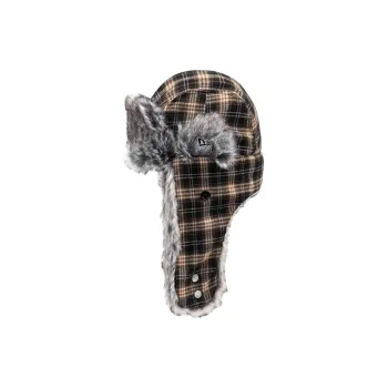 New Era Cotton Trapper Hats Unisex Brown