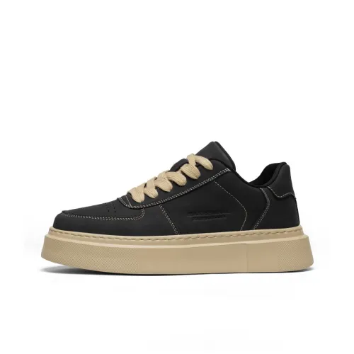 SHOUBA Skateboard Shoes Men Low-Top