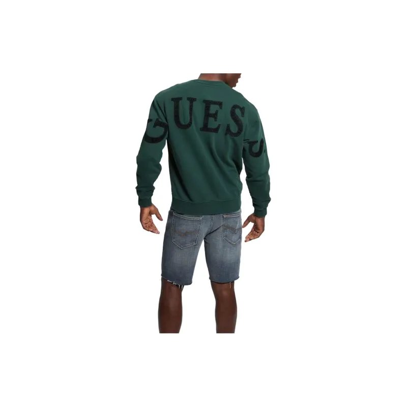 GUESS Sweatshirts Men Green-1