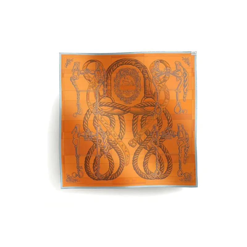 HERMES Silk Scarves Women's Multicolor-2