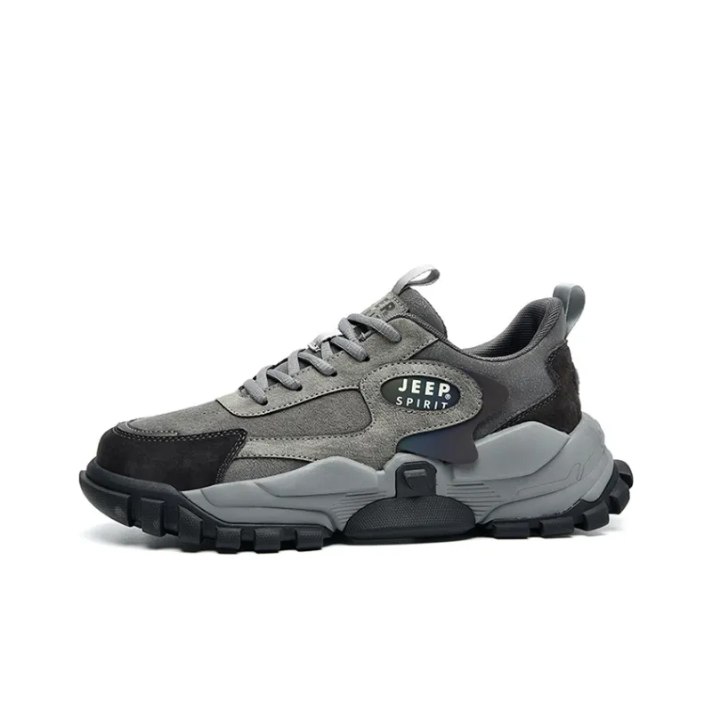 JEEP SPIRIT Mid Top Outdoor Shoes Men's Sand-7