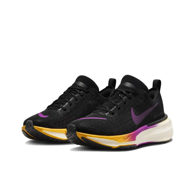 Nike ZoomX Invincible Run 3 Black Hyper Violet Laser Orange Women's-2