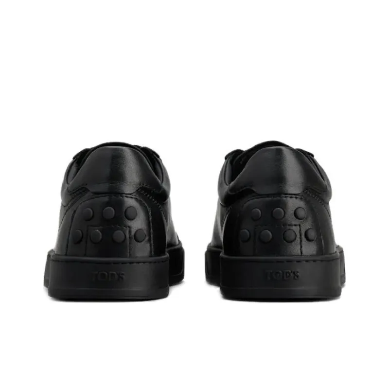 TOD'S Round Toe Lace Up Sneakers-3