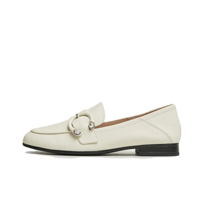TATA Loafers Women's Solid Color-5
