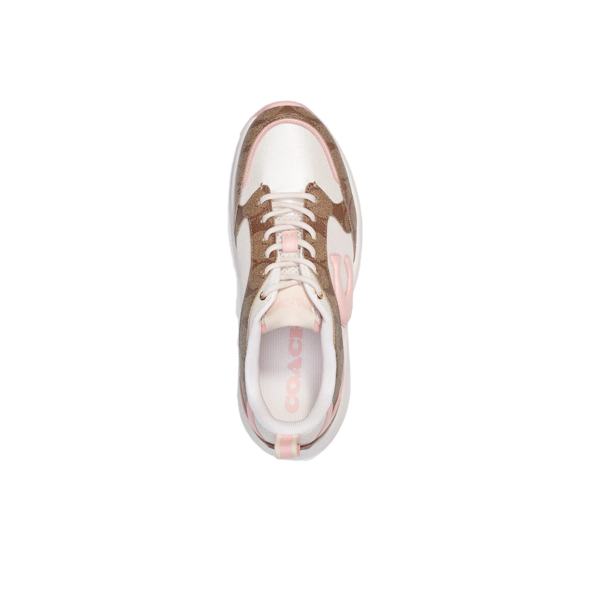 COACH Slip-Resistant Low-Top Casual Shoes Women's Pink - POIZON COACH Slip-Resistant Low-Top Casual Shoes Women's Pink - POIZON