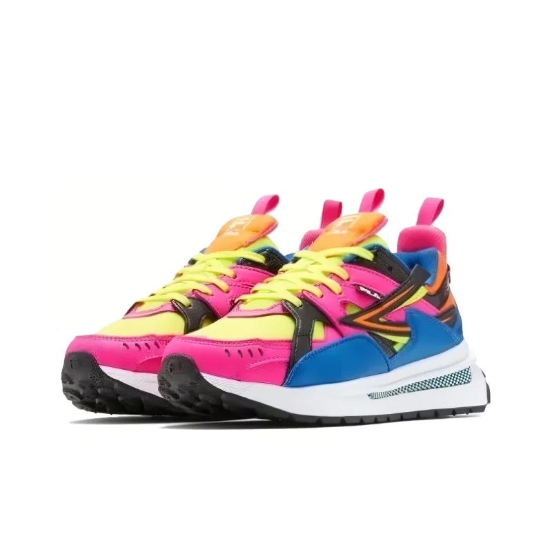 FILA Sandenal Yellow Pink Blue Women's-3