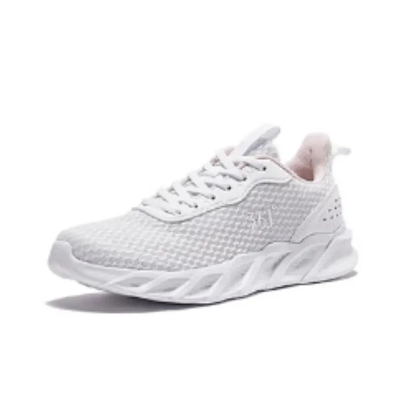 361° Anti-Slip Wear-Resistant Low-Top Running Shoes Women's Gray-3