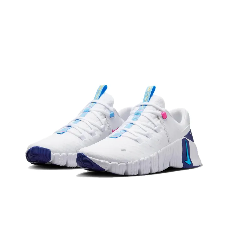 Nike Free Metcon 5 White Aquarius Blue-2